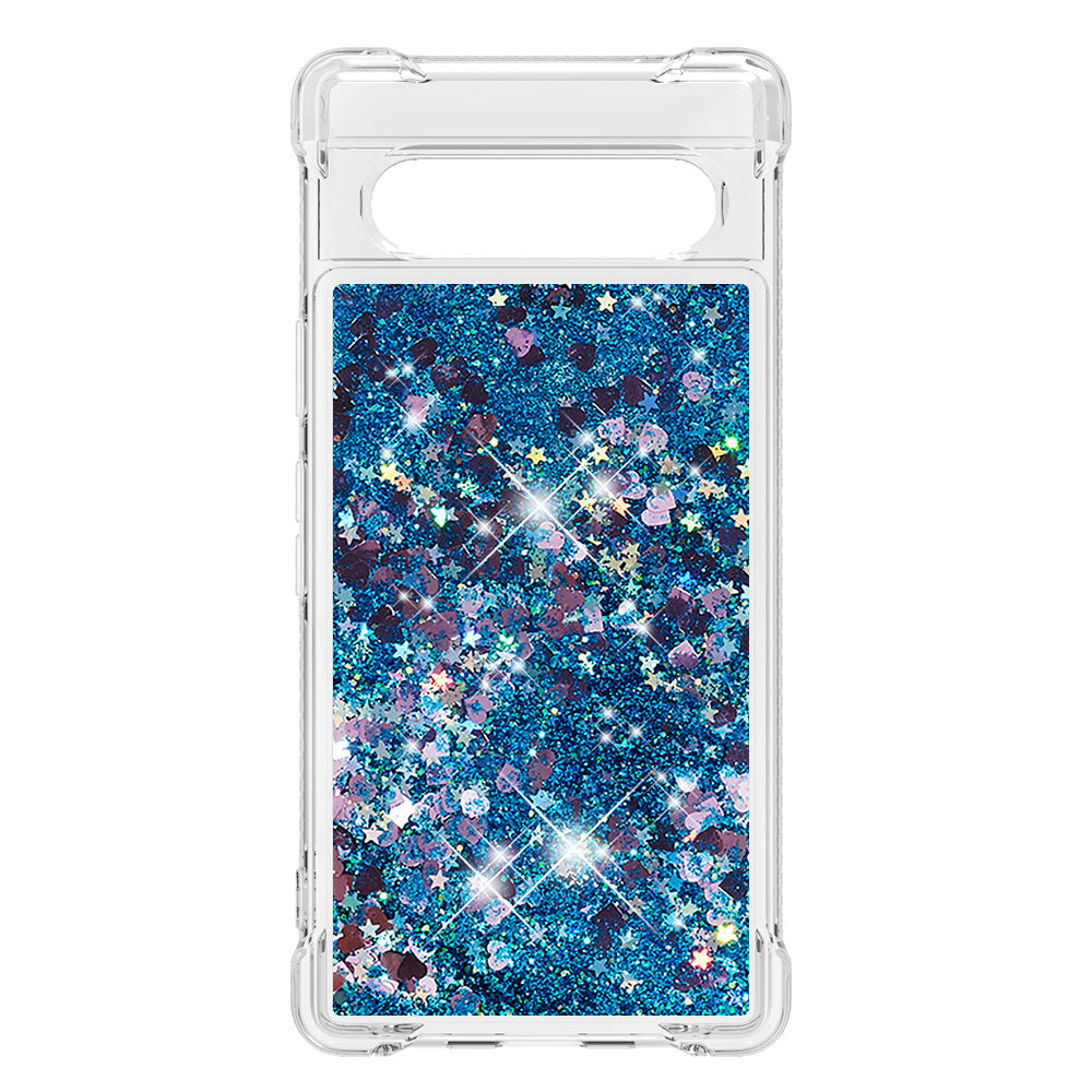 YB Quicksand Series-1 for Google Pixel 7a Quicksand Flowing Glitter Soft TPU Case Anti-scratch Cell Phone Cover YB Quicksand Series-1 for Google Pixel 7a Quicksand Flowing Glitter Soft TPU Case Anti-scratch Cell Phone Cover